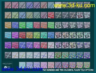 3D打印模型Tiles Aplenty Vol VIII的图片