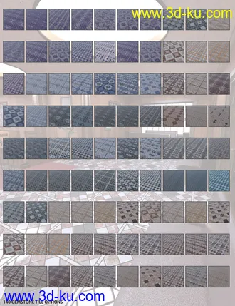 3D打印模型Tiles Aplenty Vol VIII的图片