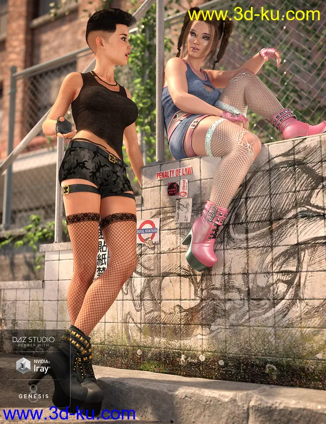 TimeOut Outfit Textures模型的图片1
