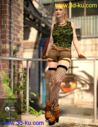 3D打印模型TimeOut Outfit Textures的图片