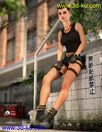 3D打印模型TimeOut Outfit Textures的图片