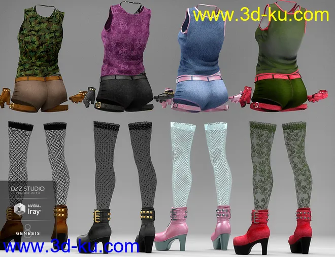 TimeOut Outfit Textures模型的图片7