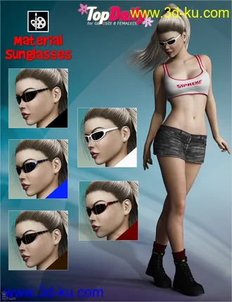 3D打印模型Top Daily Outfit Set for Genesis 8 Female(s)的图片