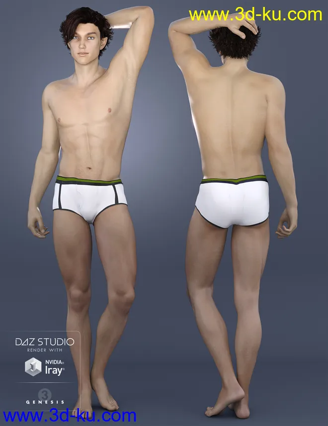 Toruun for Genesis 3 Male模型的图片2