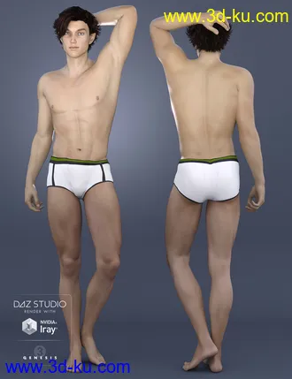 3D打印模型Toruun for Genesis 3 Male的图片