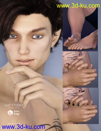 3D打印模型Toruun for Genesis 3 Male的图片