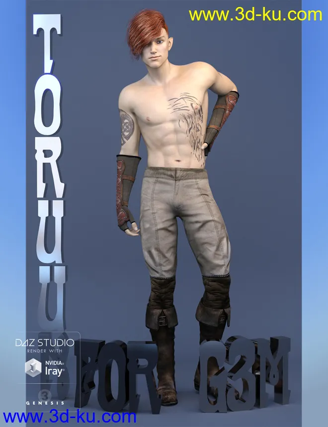 Toruun for Genesis 3 Male模型的图片7