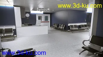 3D打印模型TS Hospital Corridor的图片