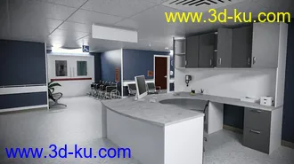 3D打印模型TS Hospital Corridor的图片
