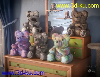 3D打印模型UHD Fur Builder - Shaders and Merchant Resource的图片