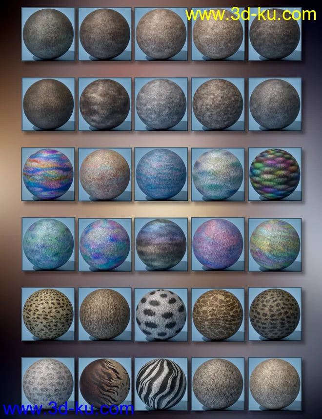 UHD Fur Builder - Shaders and Merchant Resource模型的图片11
