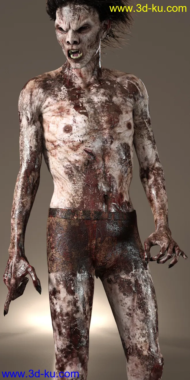 Ultimate Blood 'n Dirt for Genesis 3 Male(s)模型的图片4