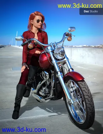 3D打印模型UltraHD IRAY HDRI With DOF - Concrete Boardwalk的图片