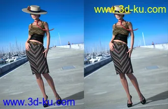 3D打印模型UltraHD IRAY HDRI With DOF - Concrete Boardwalk的图片