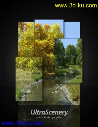 3D打印模型UltraScenery - Realistic Landscape System的图片