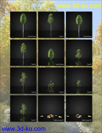 3D打印模型UltraScenery - Realistic Landscape System的图片