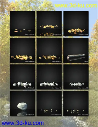 3D打印模型UltraScenery - Realistic Landscape System的图片