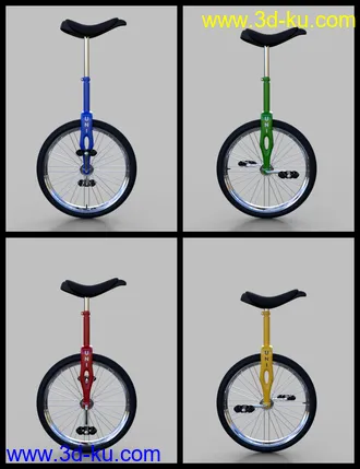 3D打印模型Unicycle的图片