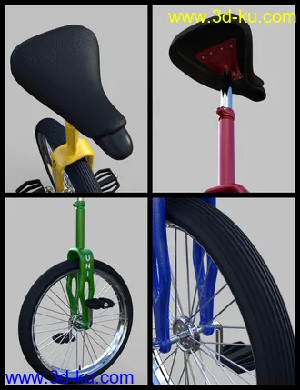 3D打印模型Unicycle的图片