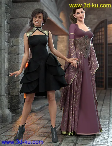 Universal Dress - Fyre模型的图片1