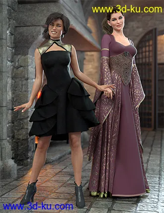 3D打印模型Universal Dress - Fyre的图片