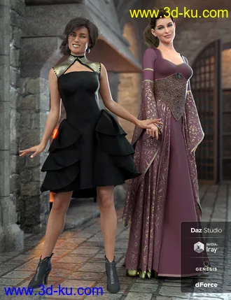3D打印模型Universal Dress - Fyre的图片