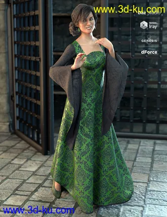 3D打印模型Universal Dress - Fyre的图片