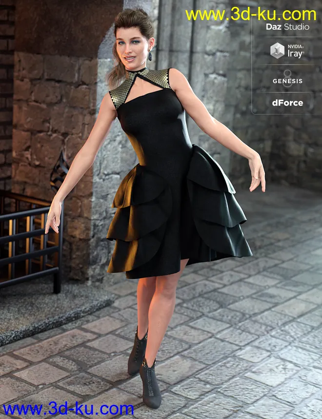 Universal Dress - Fyre模型的图片5