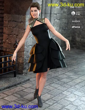 3D打印模型Universal Dress - Fyre的图片