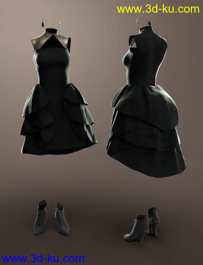 Universal Dress - Fyre模型的图片10