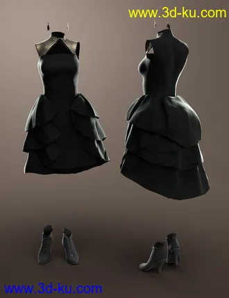3D打印模型Universal Dress - Fyre的图片