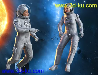 3D打印模型Universe Explorer for Genesis 8 Female(s)的图片