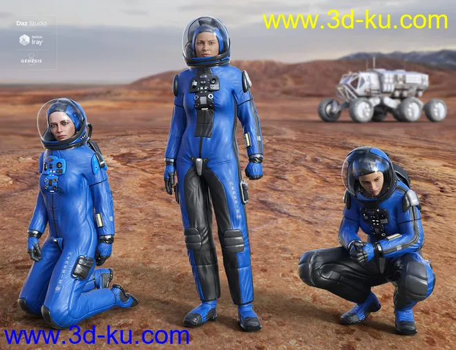 Universe Explorer for Genesis 8 Female(s)模型的图片4