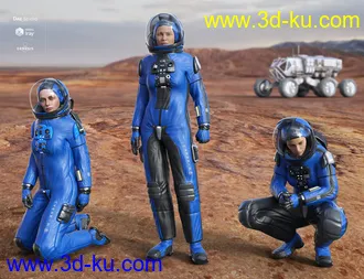 3D打印模型Universe Explorer for Genesis 8 Female(s)的图片