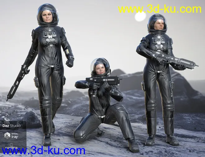 Universe Explorer for Genesis 8 Female(s)模型的图片5