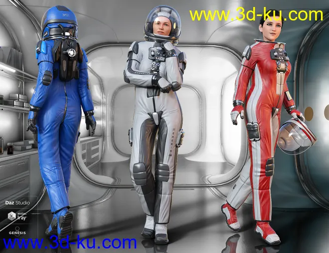 Universe Explorer for Genesis 8 Female(s)模型的图片6