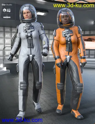 3D打印模型Universe Explorer for Genesis 8 Female(s)的图片