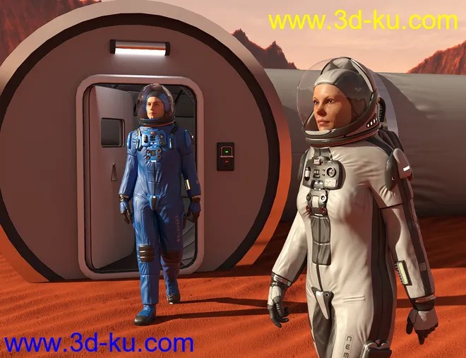 Universe Explorer for Genesis 8 Female(s)模型的图片8
