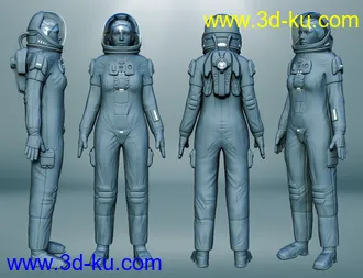 3D打印模型Universe Explorer for Genesis 8 Female(s)的图片