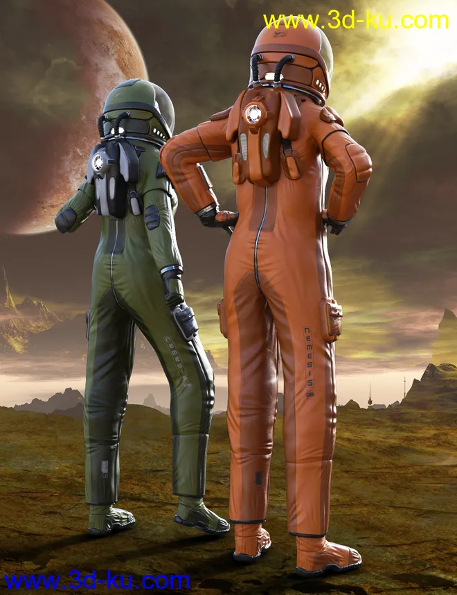 Universe Explorer for Genesis 8 Female(s)模型的图片10