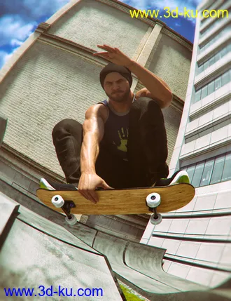 3D打印模型Urban Skateboard的图片