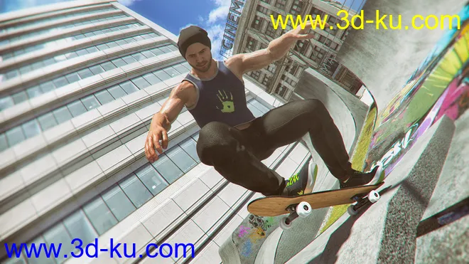 Urban Skateboard模型的图片2