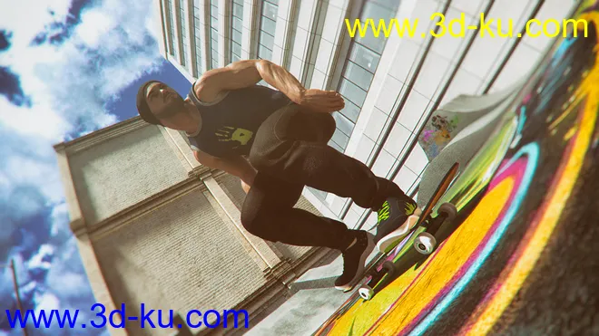 Urban Skateboard模型的图片3