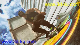 3D打印模型Urban Skateboard的图片