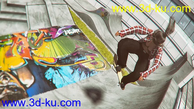 Urban Skateboard模型的图片5