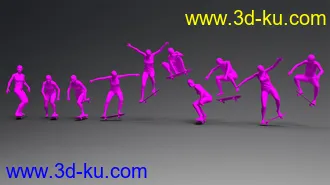 3D打印模型Urban Skateboard的图片