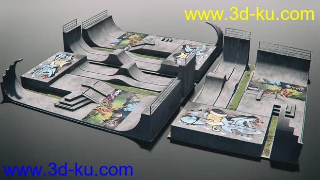 Urban Skatepark模型的图片2
