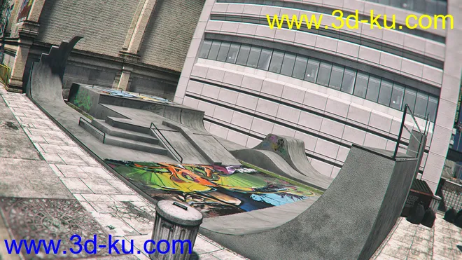 Urban Skatepark模型的图片4