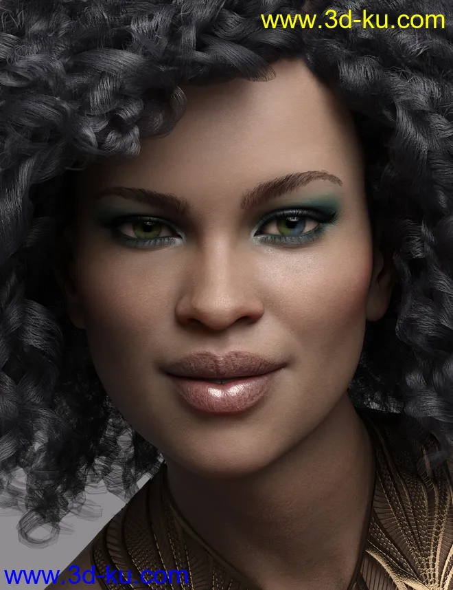 Valentina HD for Genesis 8 Female模型的图片1