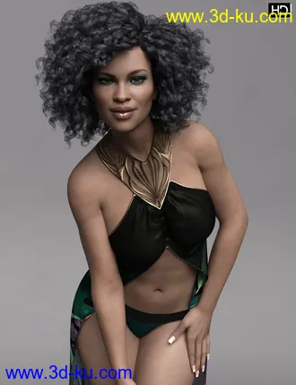 3D打印模型Valentina HD for Genesis 8 Female的图片